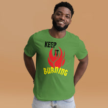 Lade das Bild in den Galerie-Viewer, (KeepItBurning) Men's  t-shirt