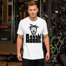 Load image into Gallery viewer, Graphic of screaming male face above the word Aaaah in bold text