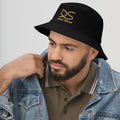 Bucket Hat with gold, embroidered Dras Selex Logo