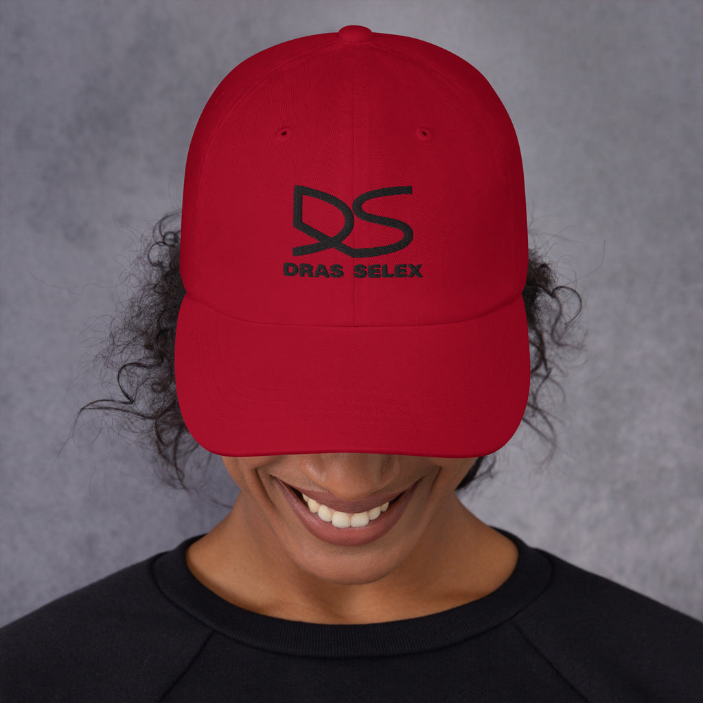 Dras Selex Logo embroidered in black