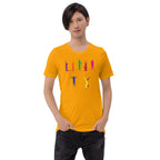 Colorful human icon graphic spelling the word Unity