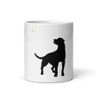 White glossy mug: Dog
