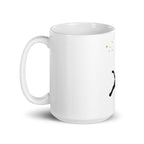 White glossy mug: Cat