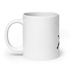 White glossy mug: Cat