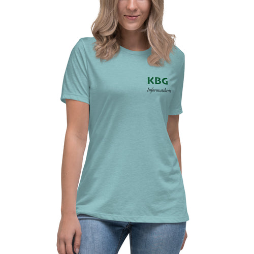 Imaginary company K, B, G combined wth sarcastic german text