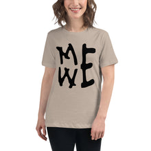 Load image into Gallery viewer, Letters M, W and E forming a Me We Graphic
