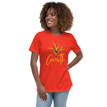 Lade das Bild in den Galerie-Viewer, (Growth) Women&#39;s Relaxed T-Shirt
