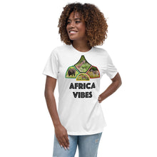 Load image into Gallery viewer, (AfricaVibes) Women&#39;s Relaxed T-Shirt
