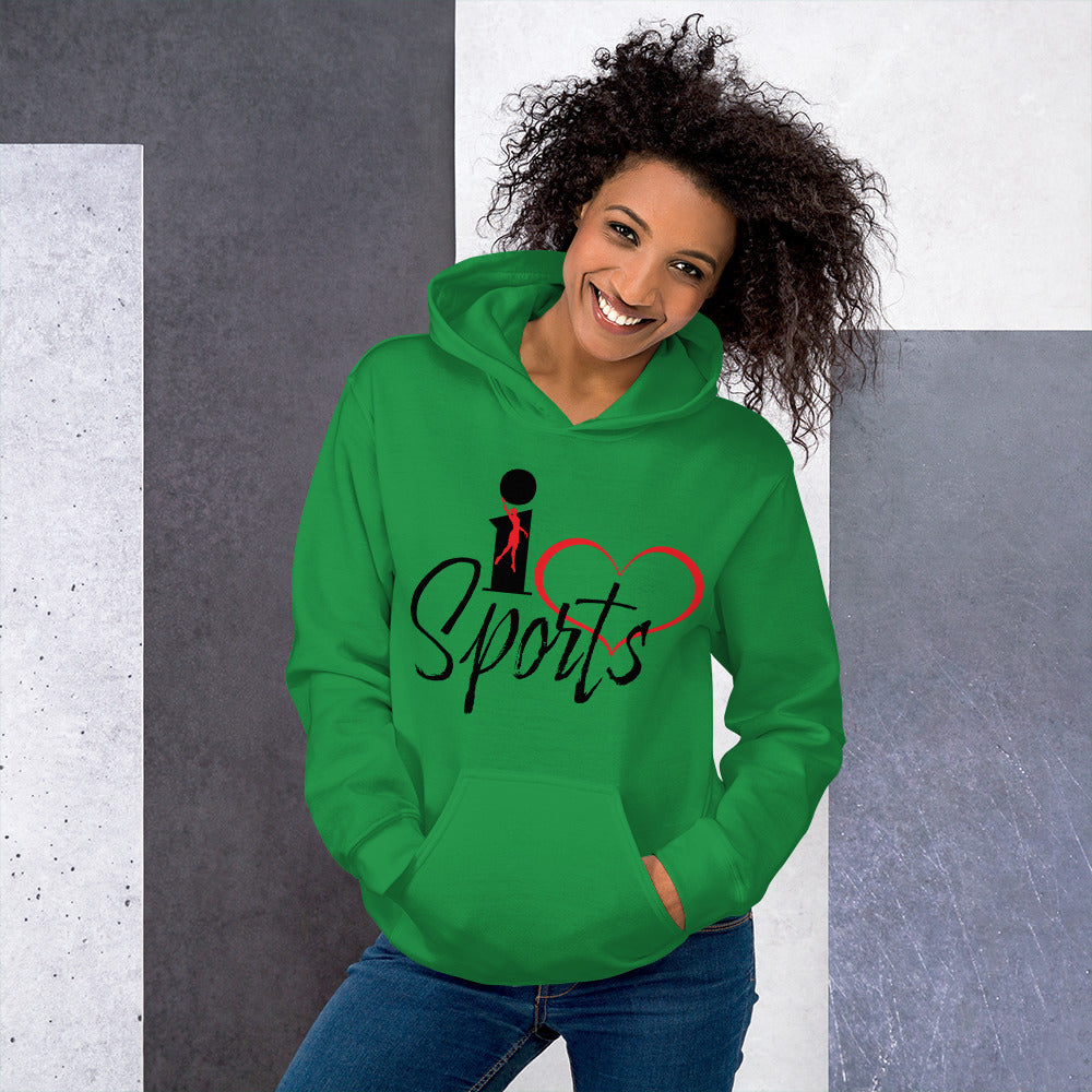 (ILuvSports) Women's Hoodie