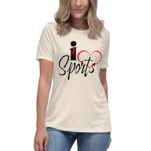 Lade das Bild in den Galerie-Viewer, (ILuvSports) Women&#39;s Relaxed T-Shirt
